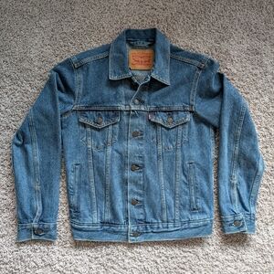 Levi's Blue Denim Trucker Jacket - Classic Indigo NWOT Men's XS